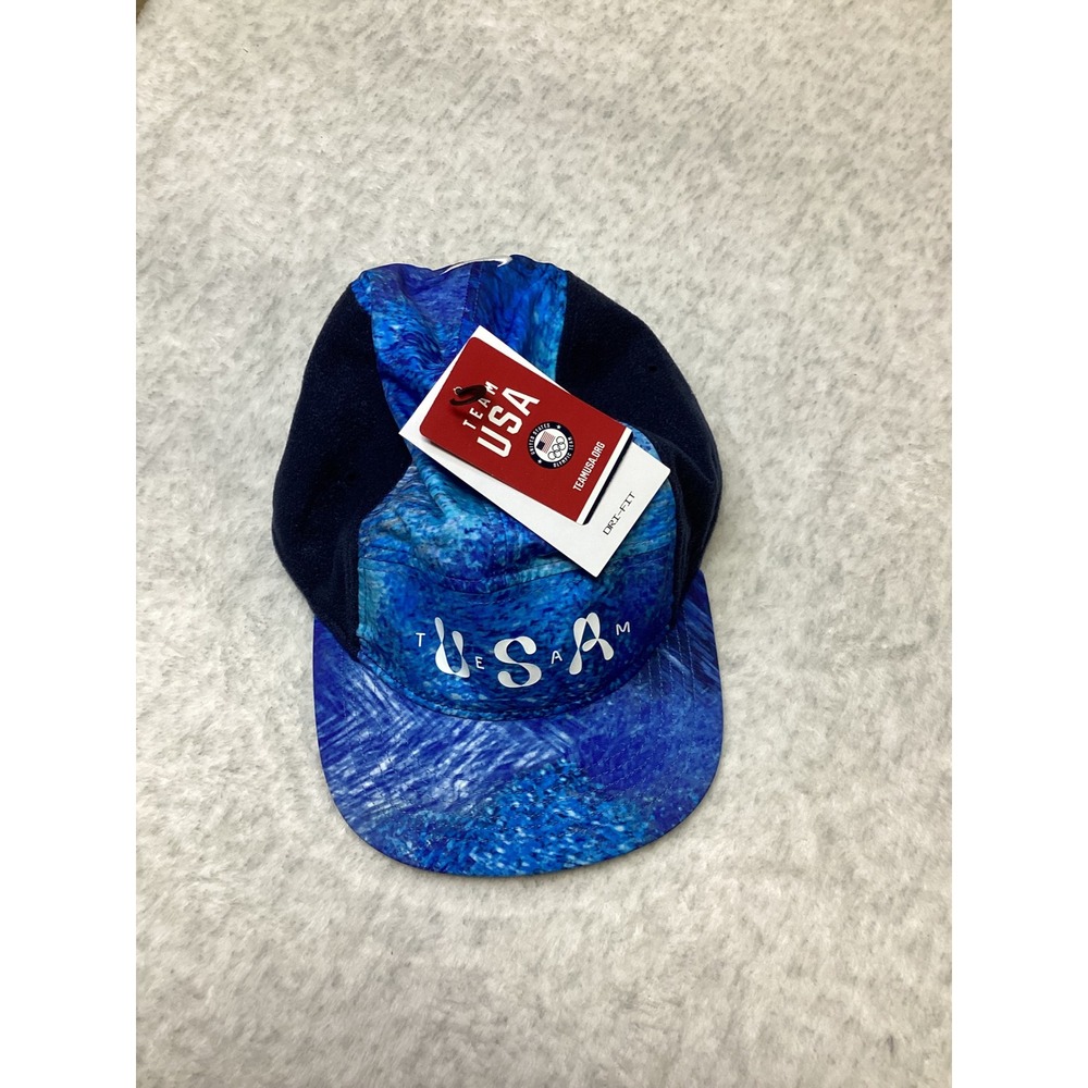 Nike Team USA Dri-FIT Training Hat Blue Multi Color FQ8159-405 L/XL NWT